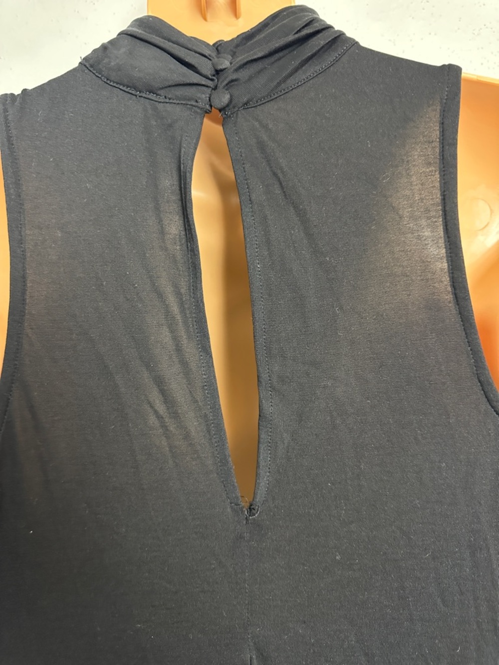 Lulu's Black Sleeveless Turtleneck Maxi Dress - Picture 4 of 8